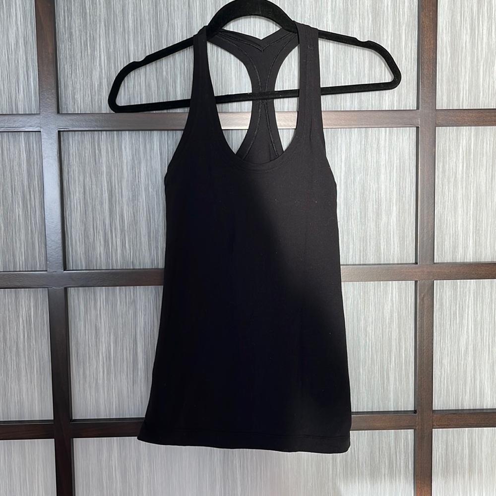 Lululemon Black tank Size S